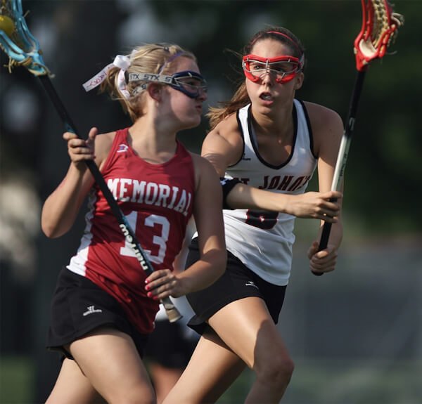 Pixabay, pexels Two lacrosse players playing lacrosse